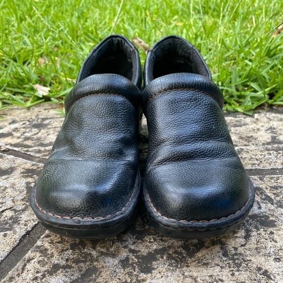 b.o.c. Born Concept Schroeder Black Mules Clogs Slip On Shoes Size 9/40.5 - Picture 5 of 11